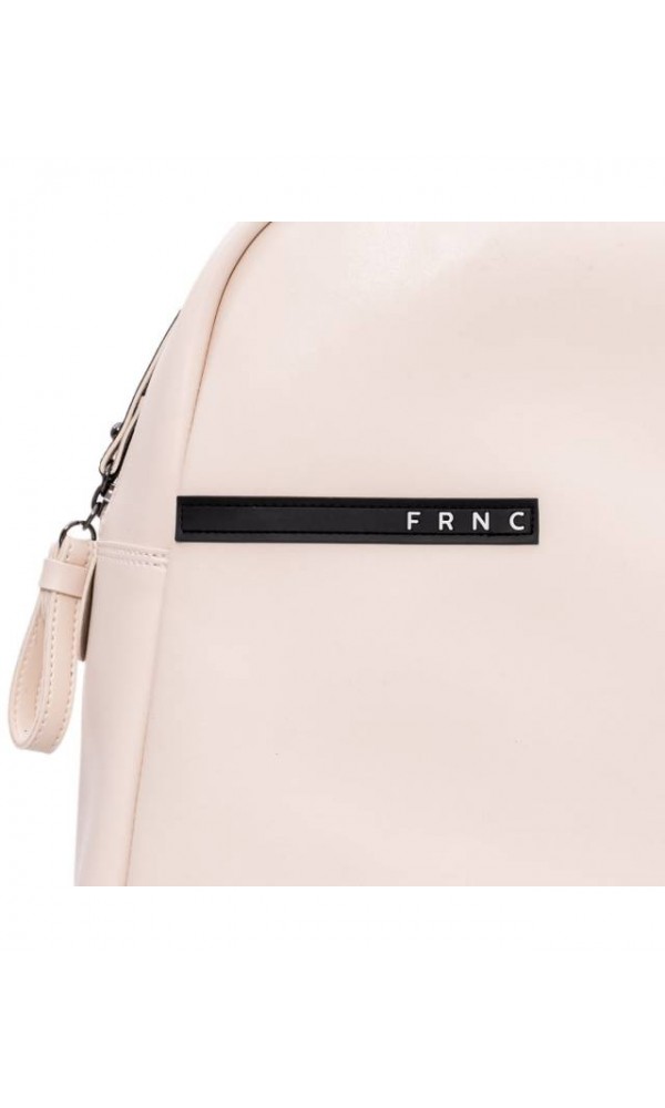 FRNC 2229 γυναικεία τσάντα πλάτης - backpack, crema. - 4