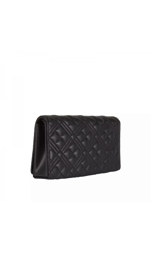 LOVE MOSCHINO - Quilted Chain Crossbody Bag - 4