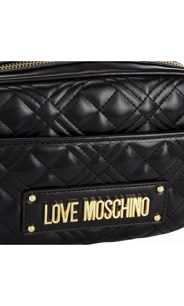 LOVE MOSCHINO - Quilted Camera Bag - 4