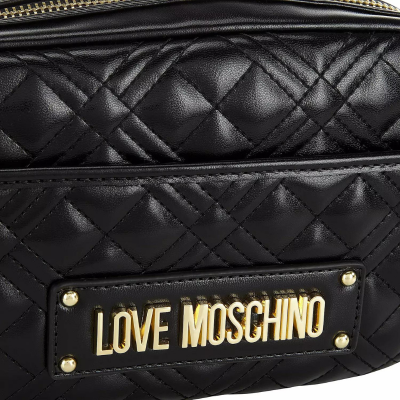 LOVE MOSCHINO - Καπιτονέ τσάντα Camera - 4