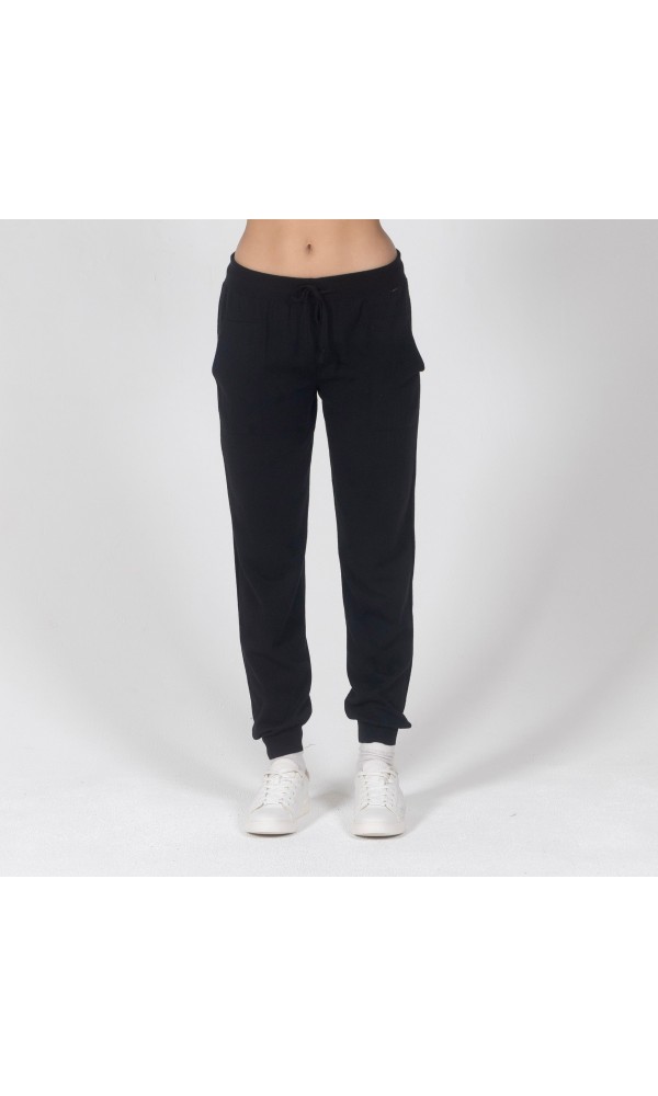 Tracksuit bottoms with elastic - 1