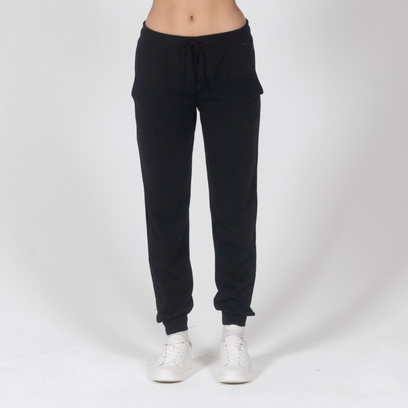 Tracksuit bottoms with elastic - 1