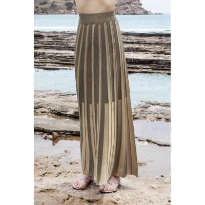 Lurex maxi skirt - 2