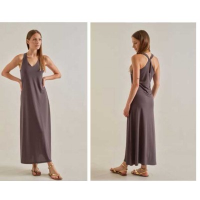 Φόρεμα με χιαστί πλάτη - 2