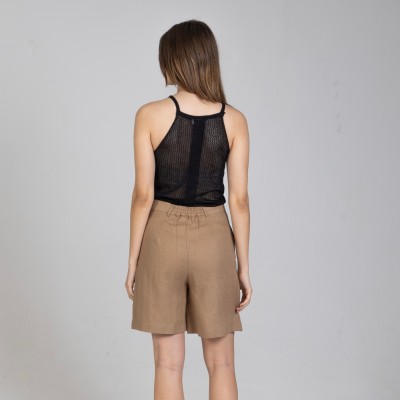 Lurex top with square shoulders - 3