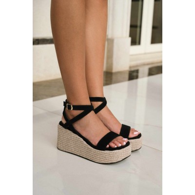 Naomi platforms - Black - 2