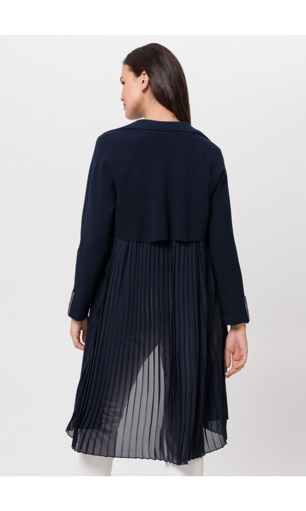 Cardigan with pleats - 2