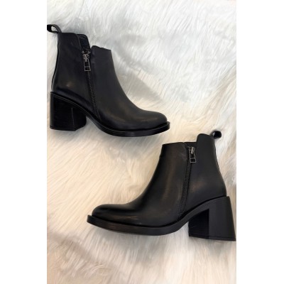 Jiji Booties-Black - 1