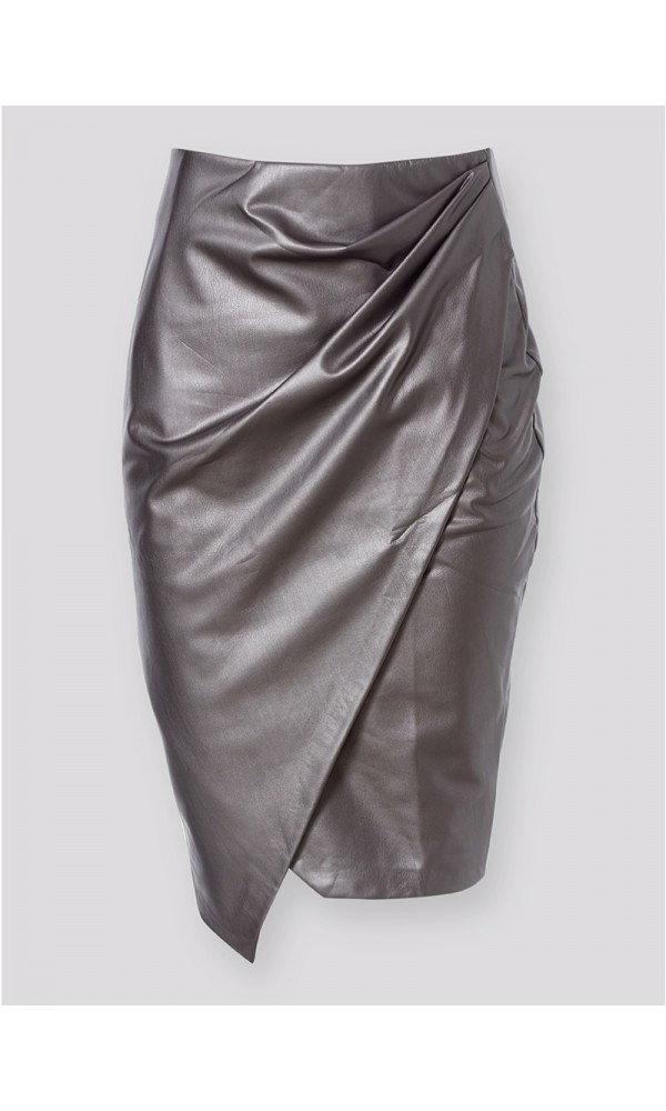 Eco leather skirt - 1