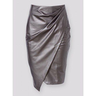 Eco leather skirt - 1