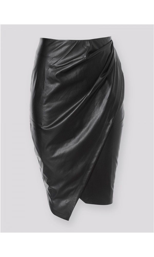 Eco leather skirt - 1