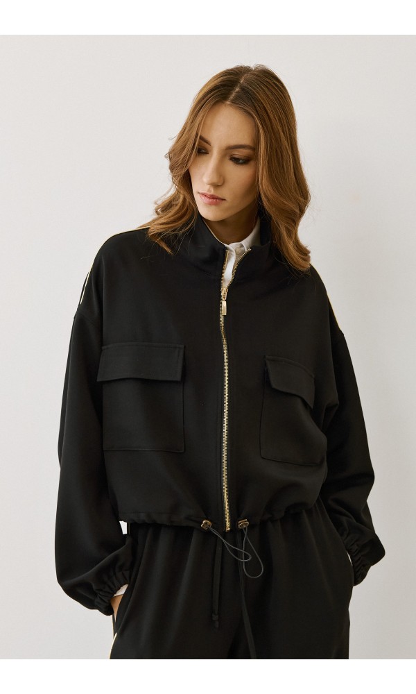 Πουκάμισο-μπουφάν Figaro χρυσό ρέλι - 1