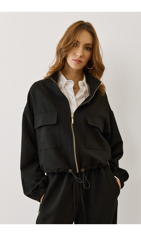 Πουκάμισο-μπουφάν Figaro χρυσό ρέλι - 2