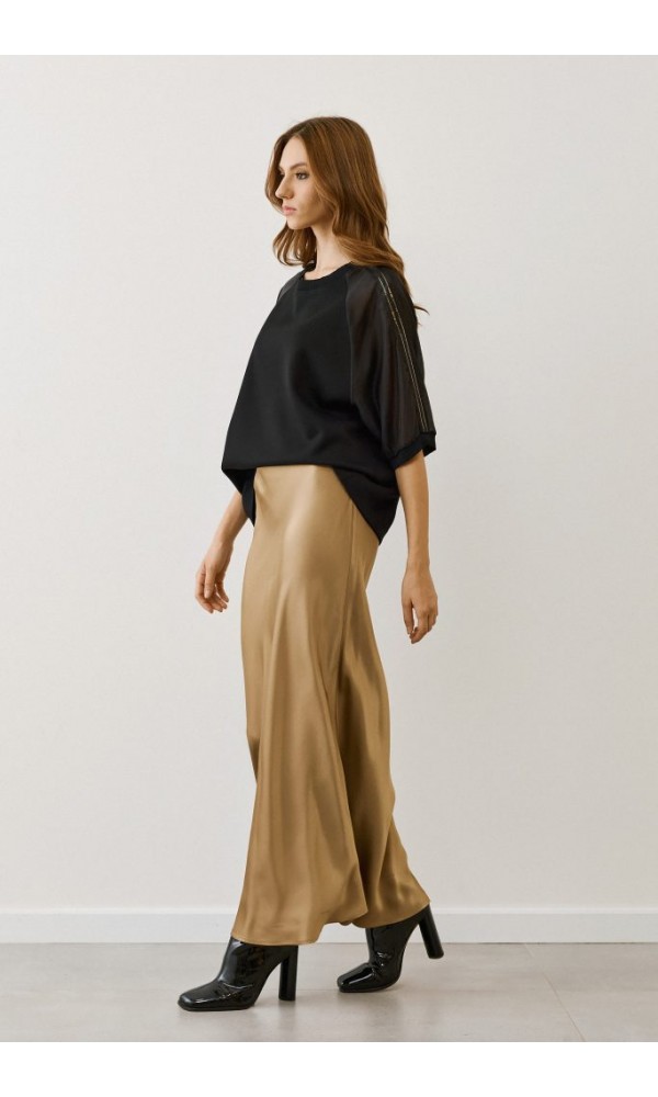 Figaro μπλούζα με See-through μανίκι - 3