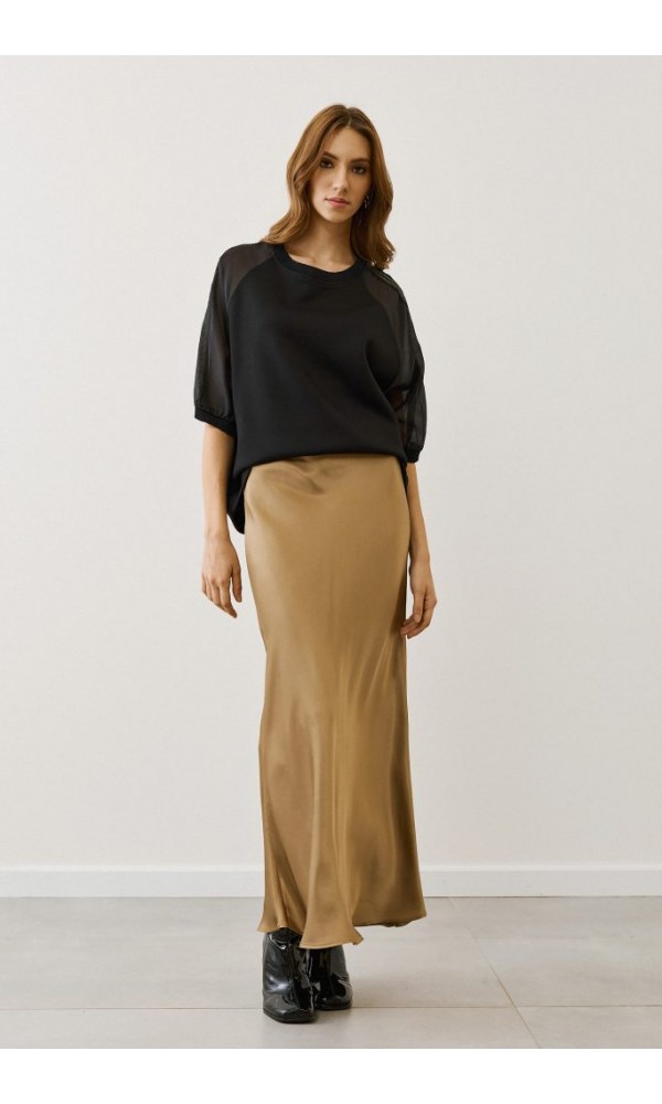 Figaro μπλούζα με See-through μανίκι - 4