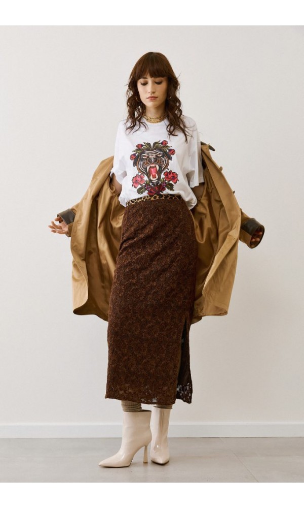 EIGHTY2 Oversized t-Shirt με τύπωμα - 2