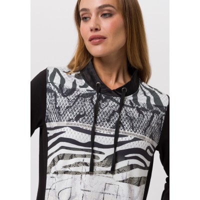 Φόρεμα με εντυπωσιακό τύπωμα - 2