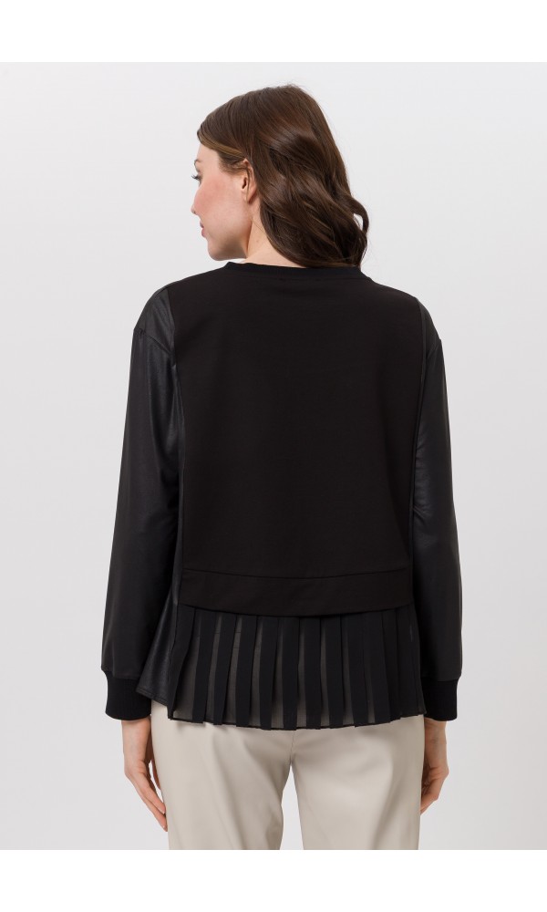 Πουκάμισο με πτυχωτό ένθετο - 3