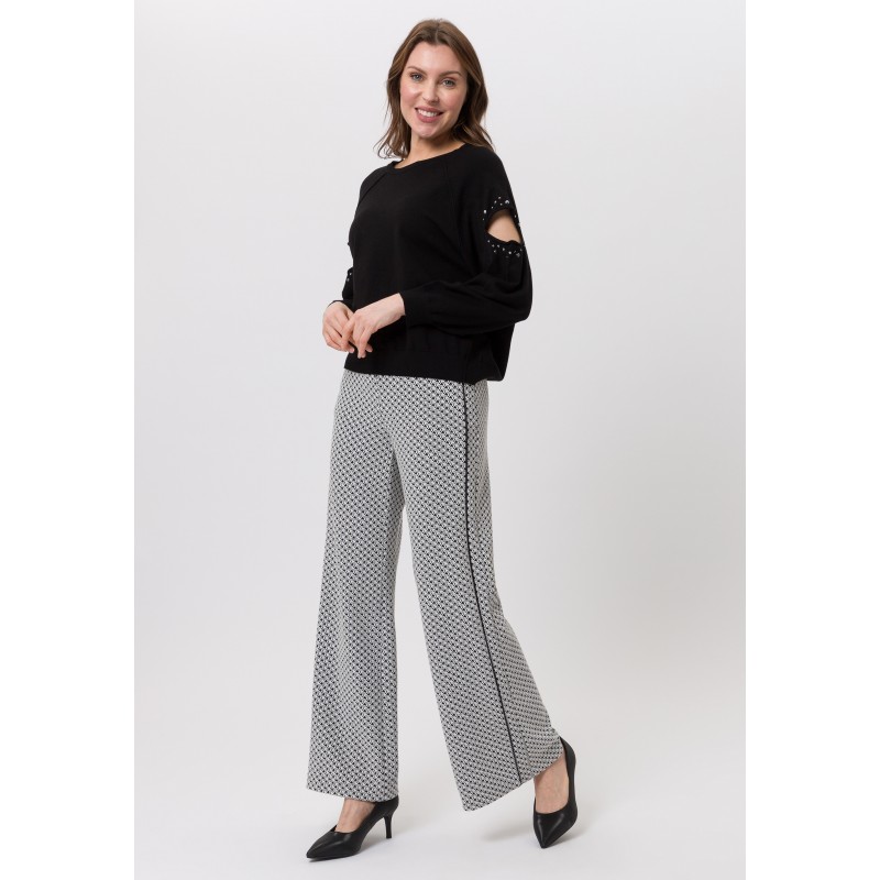 Παντελόνι με ανάγλυφο σχέδιο - 1