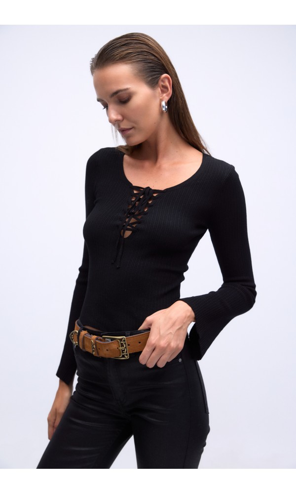 MADAME B. ΔΕΡΜΑΤΙΝΗ ΓΥΝΑΙΚΕΙΑ ΖΩΝΗ SUEDE ΤΑΜΠΑ - 2