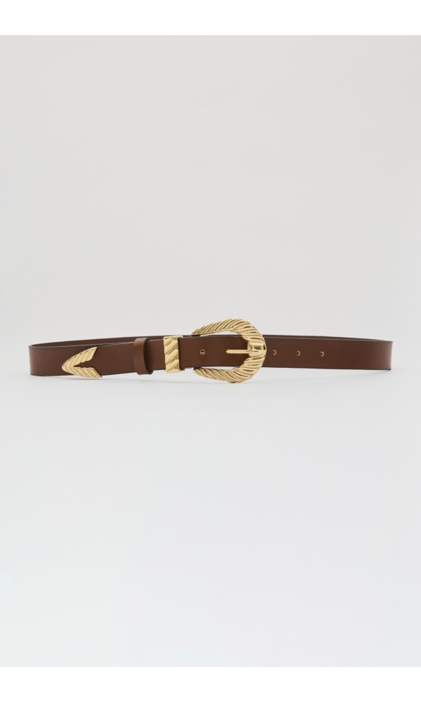 WOVEN FLOW ΔΕΡΜΑΤΙΝΗ ΓΥΝΑΙΚΕΙΑ ΖΩΝΗ ΚΑΦΕ - 3