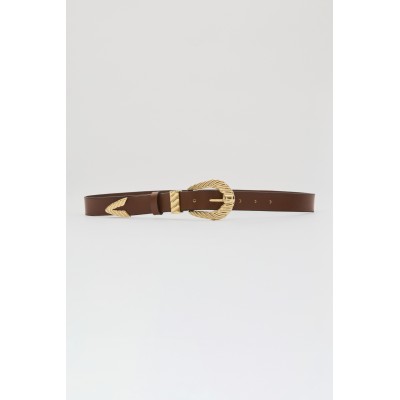 WOVEN FLOW ΔΕΡΜΑΤΙΝΗ ΓΥΝΑΙΚΕΙΑ ΖΩΝΗ ΚΑΦΕ - 3