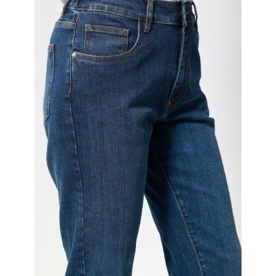 Γυναικείο Παντελόνι Jean MOM FIT 7432 Blue - 2