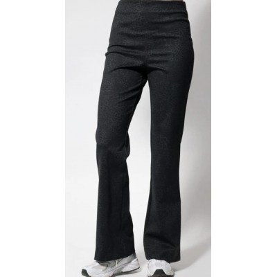 Γυναικείο Παντελόνι με Animal Print 73100 Ανθρακί - 1