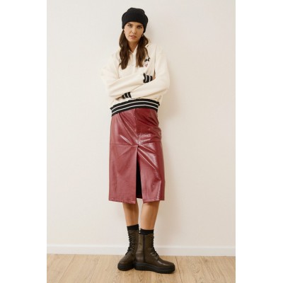 EIGHTY2 Κρεμ φούτερ με κουκούλα και κέντημα - 2