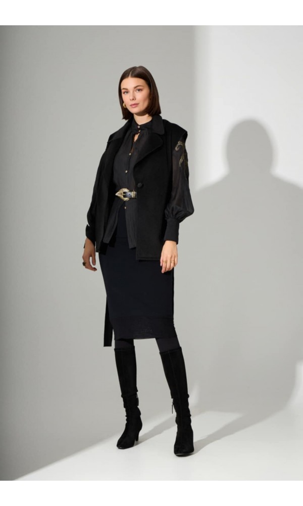 Μαύρη pencil φούστα - 1