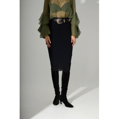 Μαύρη pencil φούστα - 3