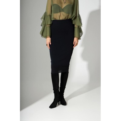 Μαύρη pencil φούστα - 4
