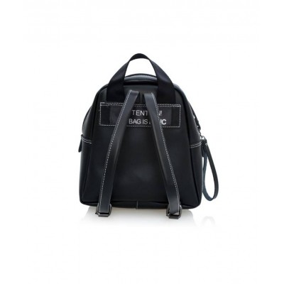 FRNC 1202-K backpack μεγάλο καπιτονέ, μαύρο - 4