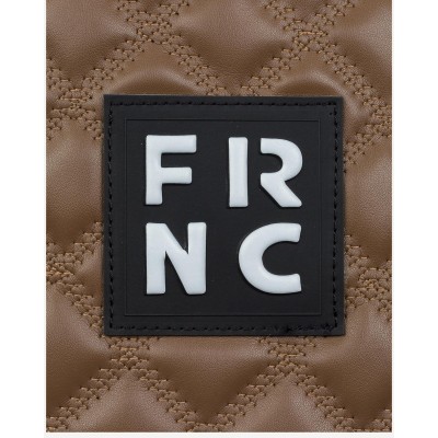 FRNC 1202-K backpack μεγάλο καπιτονέ, cappuccino - μαύρο - 2